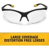 DEWALT DPG59-125C Reinforcer Rx-Bifocal 2.5 Clear Lens High Performance Protective Safety Glasses with Rubber Temples and Protective Eyeglass Sleeve(Black Frame  Clear Lens)