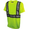 DEWALT DST911-L Class 2 Modacrylic Fr T-Shirt, Hi-Viz Green, Large