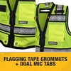 DEWALT DSV521 Class 2 Heavy Duty Surveyor Vest, X-Large
