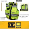 DEWALT DSV521 Class 2 Heavy Duty Surveyor Vest, X-Large