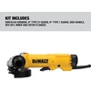 DEWALT DWE43144 High Performance Paddle Switch Grinder, 6″
