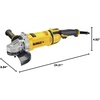 *DEWALT DWE4597 7″ 8500 RPM, 4.7HP ANGLE GRINDER REC