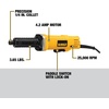 DEWALT Die Grinder, Corded, 1-1/2-Inch, 4.2-Amp, 25,000 RPM, AC/DC Capacity (DWE4887)