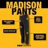 DEWALT Madison Men’s, Pro-Stretch, Water Resistant Work Pants(Stone)