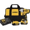 DEWALT 20V MAX Impact Wrench, Cordless, 1/2 inch, 2 Batteries and Charger Included (DCF891P2) | 600 Ft-Lbs Fastening and 800 Ft-Lbs Breakaway, Precision Wrench, Includes 2×5.0ah Batteries, Charger and Bag, (2 Batteries)