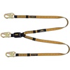 DEWALT 6 Ft. Lanyard, Twin, External Absorber, with Snap Hooks on Both Ends(Twin  External Absorber  with Snap Hooks on Both Ends)