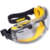 DEWALT Concealer Clear Anti Fog Dual Mold Safety Goggle Dpg82 Unisex Adult Tinted Anti Fog Adjustable Polycarbonate Full Rim(Clear)