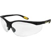 DEWALT DPG59-125C Reinforcer Rx-Bifocal 2.5 Clear Lens High Performance Protective Safety Glasses with Rubber Temples and Protective Eyeglass Sleeve(Black Frame  Clear Lens)