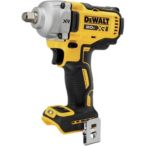 DEWALT 20V MAX Cordless Impact Wrench, 1/2′ Hog Ring, Includes LED Work Light and Belt Clip, Bare Tool Only (DCF891B)