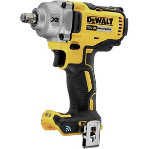 DEWALT 20V MAX Tool Connect 1/2″ Mid-Range Impact Wrench with Hog Ring Anvil, Tool Only (DCF896HB)