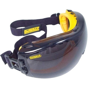 DEWALT Concealer Clear Anti Fog Dual Mold Safety Goggle Dpg82 Unisex Adult Tinted Anti Fog Adjustable Polycarbonate Full Rim(Multi)