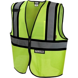 DEWALT DSV221 Class 2 Contrasting Trim Economy Mesh Vest – Green – Size L