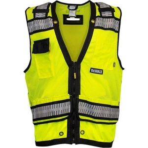DEWALT DSV521 Class 2 Heavy Duty Surveyor Vest, 3X-Large