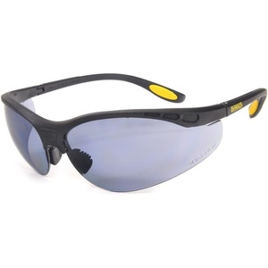 Dewalt DPG58-2C Reinforcer Smoke Lens High Performance Protective Safety Glasses with Rubber Temples