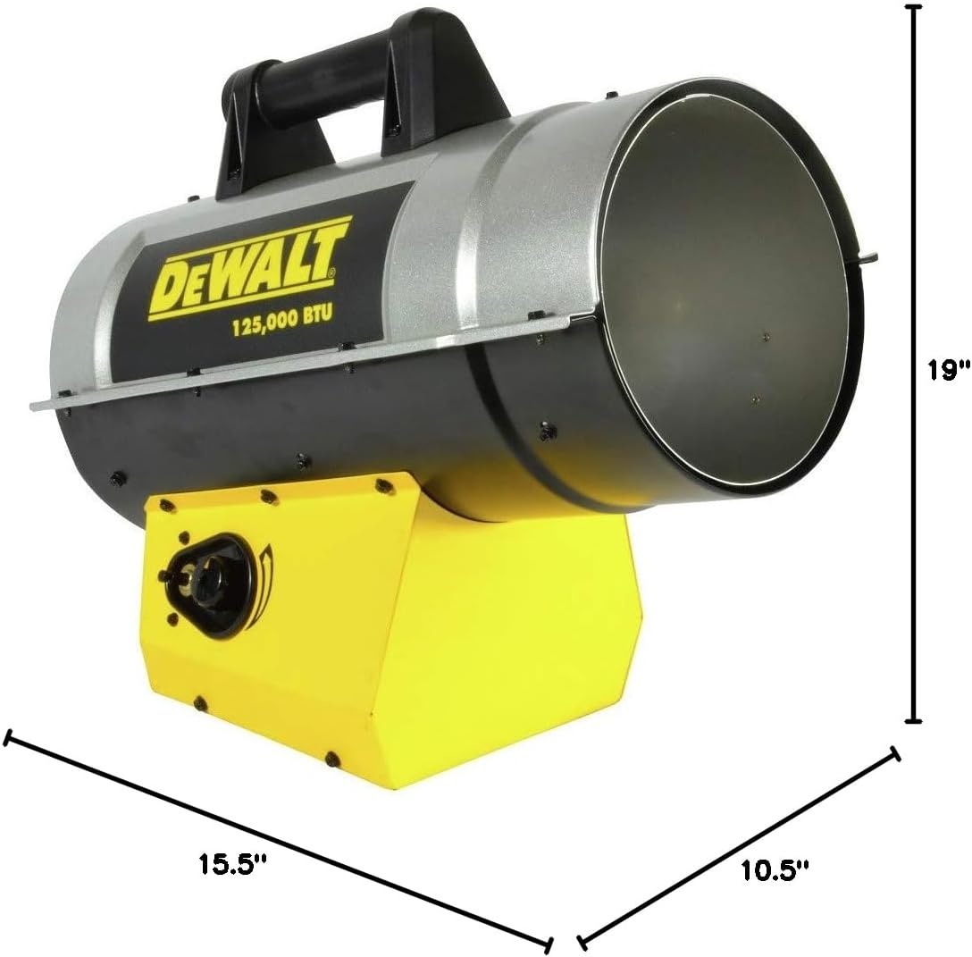 image:imageDEWALT 125000 BTU Forced Air Propane Heater