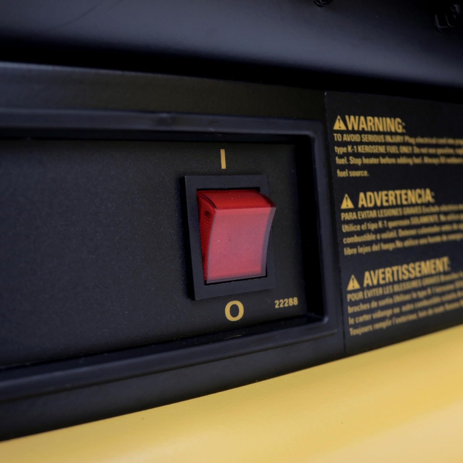 image:imageDEWALT 80000 Btuh 2000 sq ft Forced Air Kerosene Portable Heater