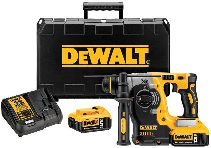 image:imageDEWALT DCH273P2 20V Max Brushless SDS Rotary Hammer with 5 Ah BatteriesRotary Hammer