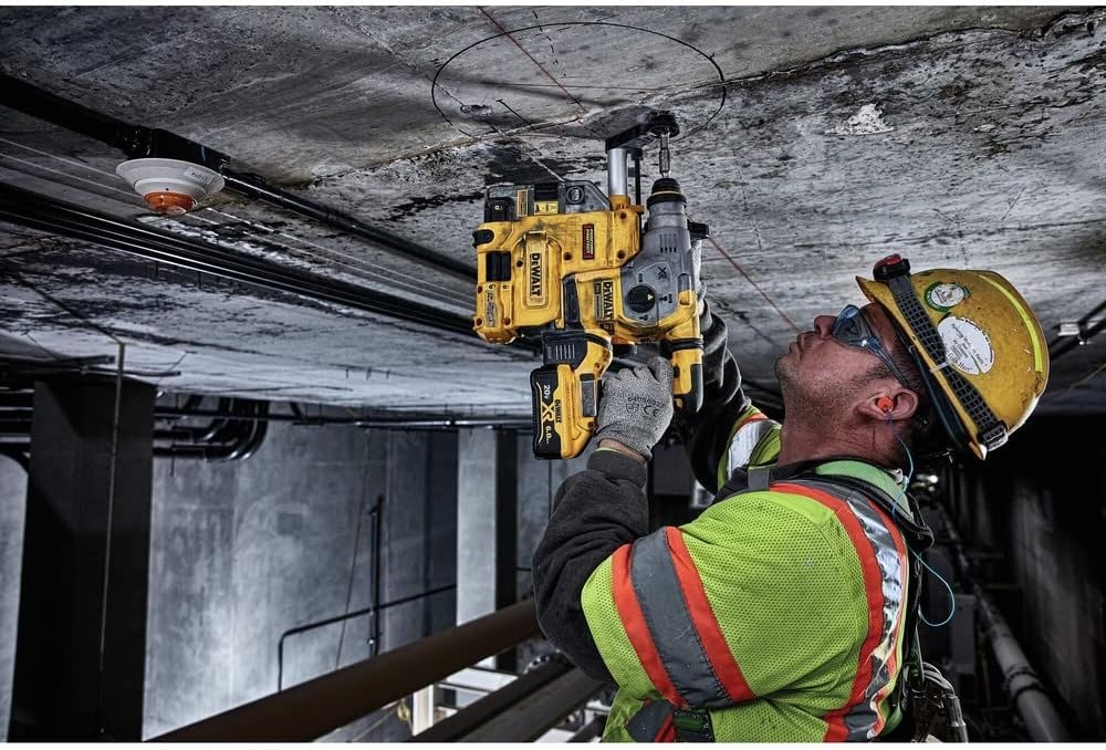 image:imageDEWALT DCH293B 20V Max XR Brushless 118 LShape SDS Plus Rotary Hammer Drill Tool OnlyRotary Hammer Only