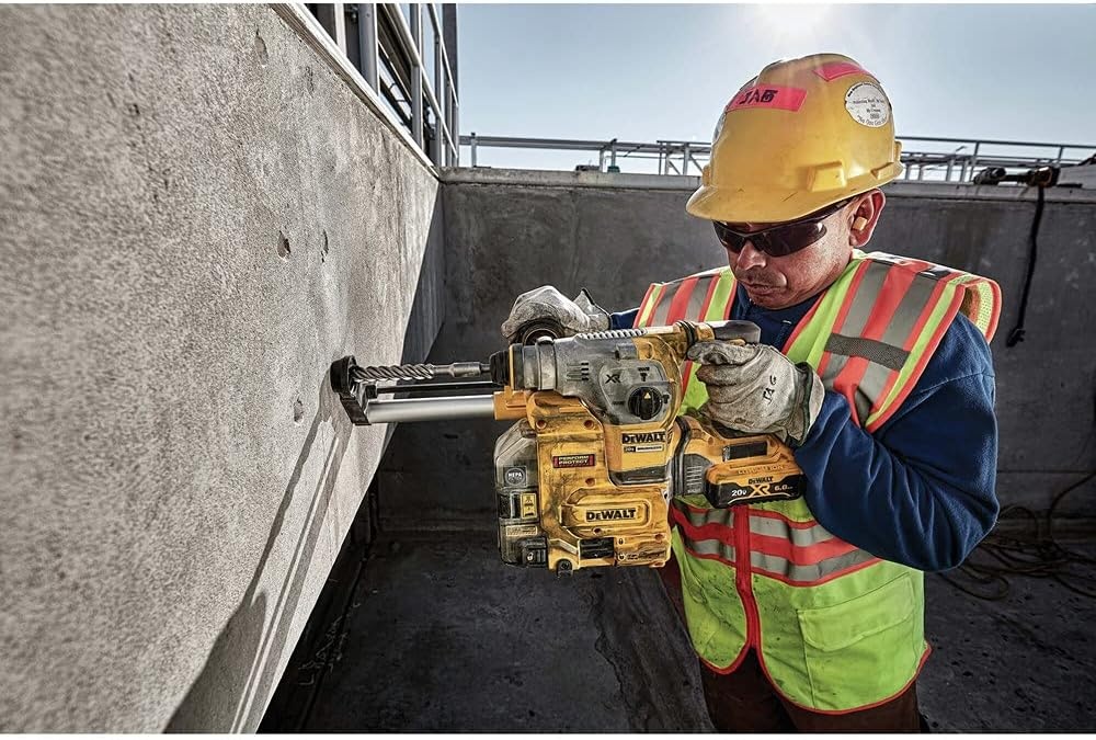 image:imageDEWALT DCH293B 20V Max XR Brushless 118 LShape SDS Plus Rotary Hammer Drill Tool OnlyRotary Hammer Only