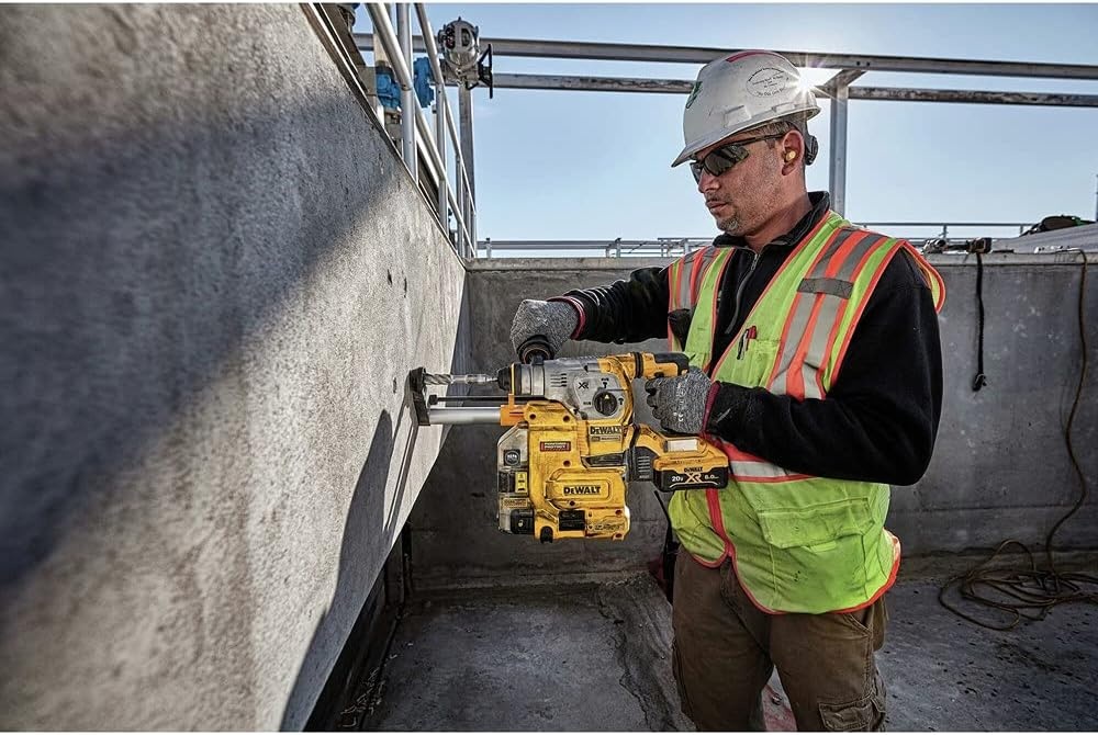 image:imageDEWALT DCH293B 20V Max XR Brushless 118 LShape SDS Plus Rotary Hammer Drill Tool OnlyRotary Hammer Only