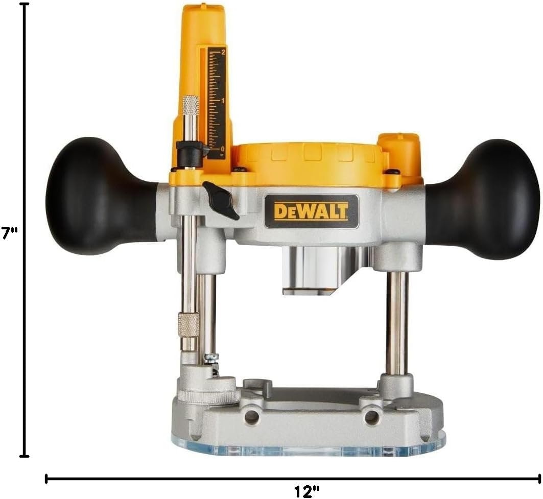 image:imageDEWALT Plunge Base For Compact Router Steel Rods for Smooth Plunge Stroke DNP612Plunge Base