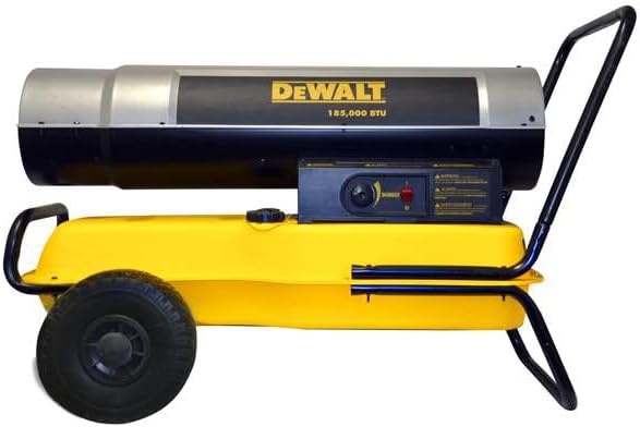 image:imageDeWalt 185000 Btuh 4250 sq ft Forced Air DieselKerosene Heater