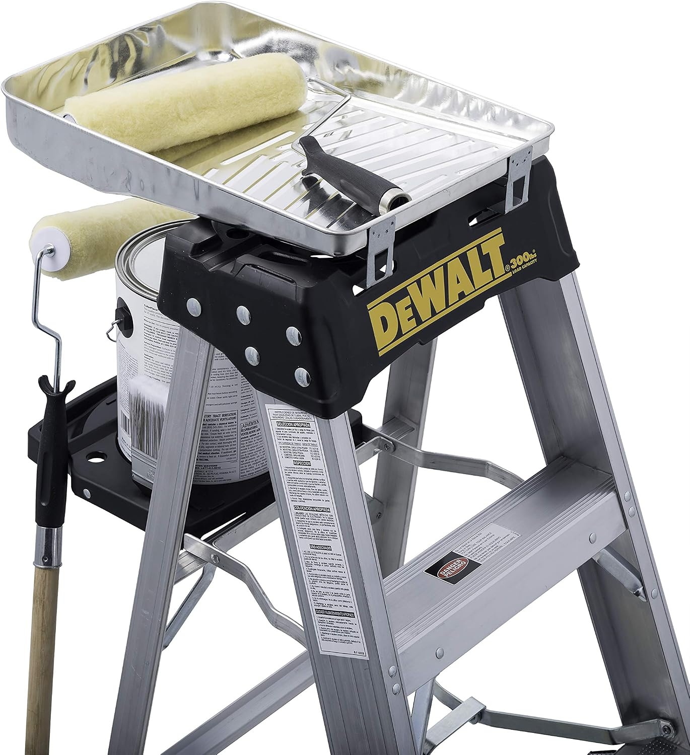 image:imageDeWalt Type IA 300lb Rated AL Stepladder 2 DXL2010023Feet
