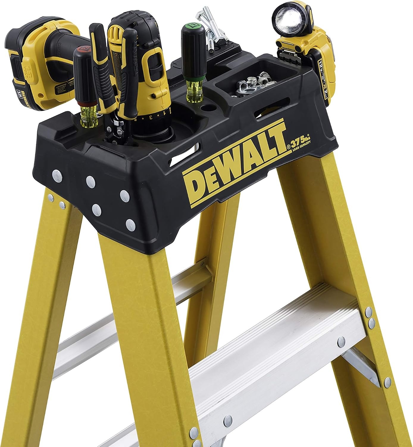 image:imageDeWalt Type IAA 375lb Rated FG Stepladder 10 DXL3410106 feet