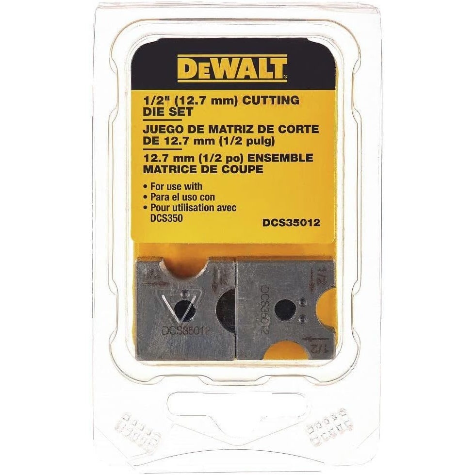 image:imageDEWALT DCS35012 12 Replacement Cutting Die Set