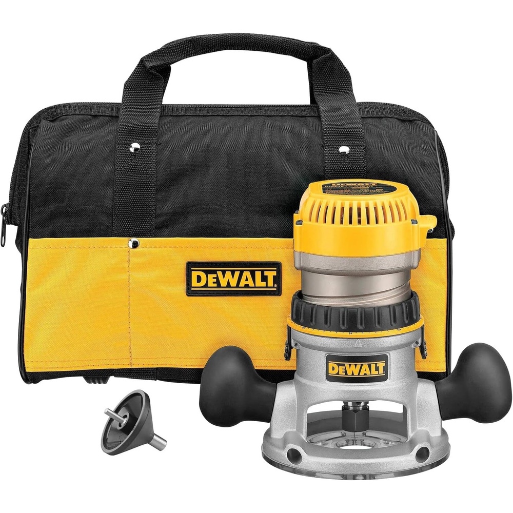 image:imageDEWALT DW616K 134 HP Fixed Base Router Kit YellowBase Router