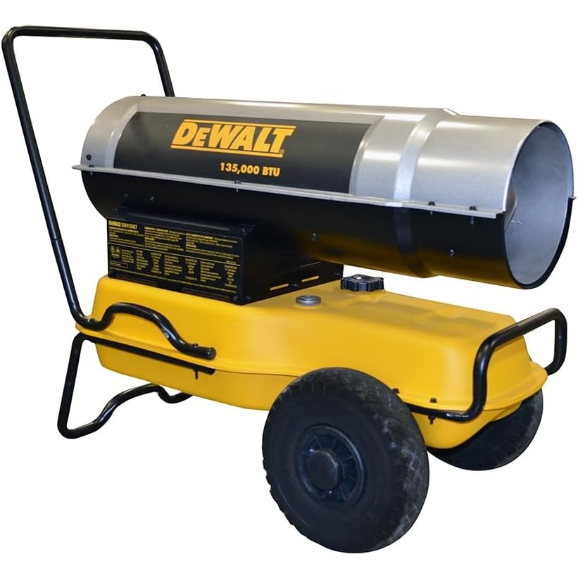 image:imageDEWALT DeWalt 140000 Btuh 3000 sq ft Forced Air DieselKerosene Heater