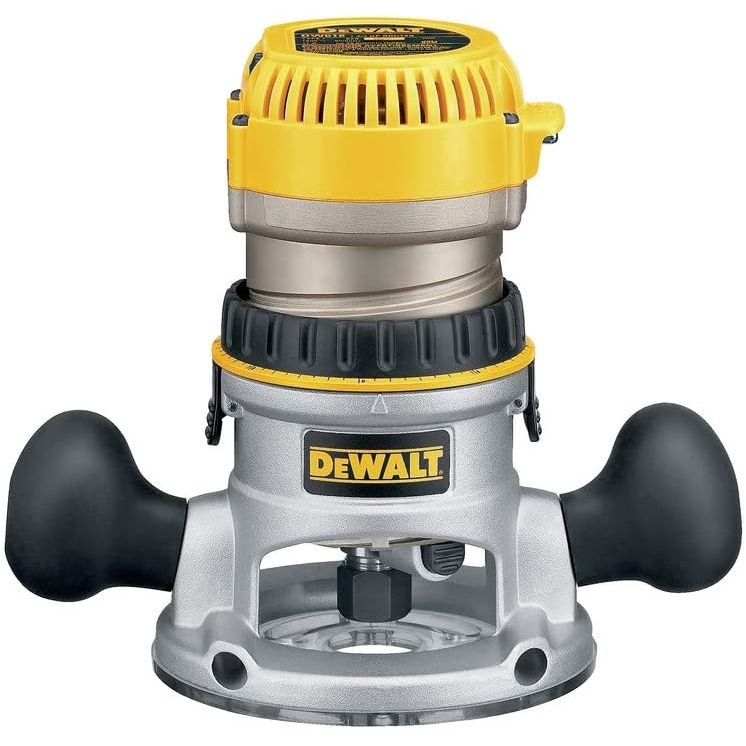 image:imageDEWALT Router Fixed Base 12Amp 24000 RPM Variable Speed Trigger 214HP Corded DW618Router