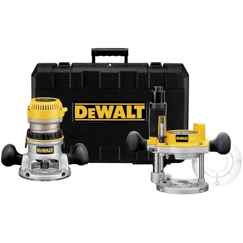image:imageDEWALT Router FixedPlunge Base Kit Variable Speed 12Amp 214HP DW618PK