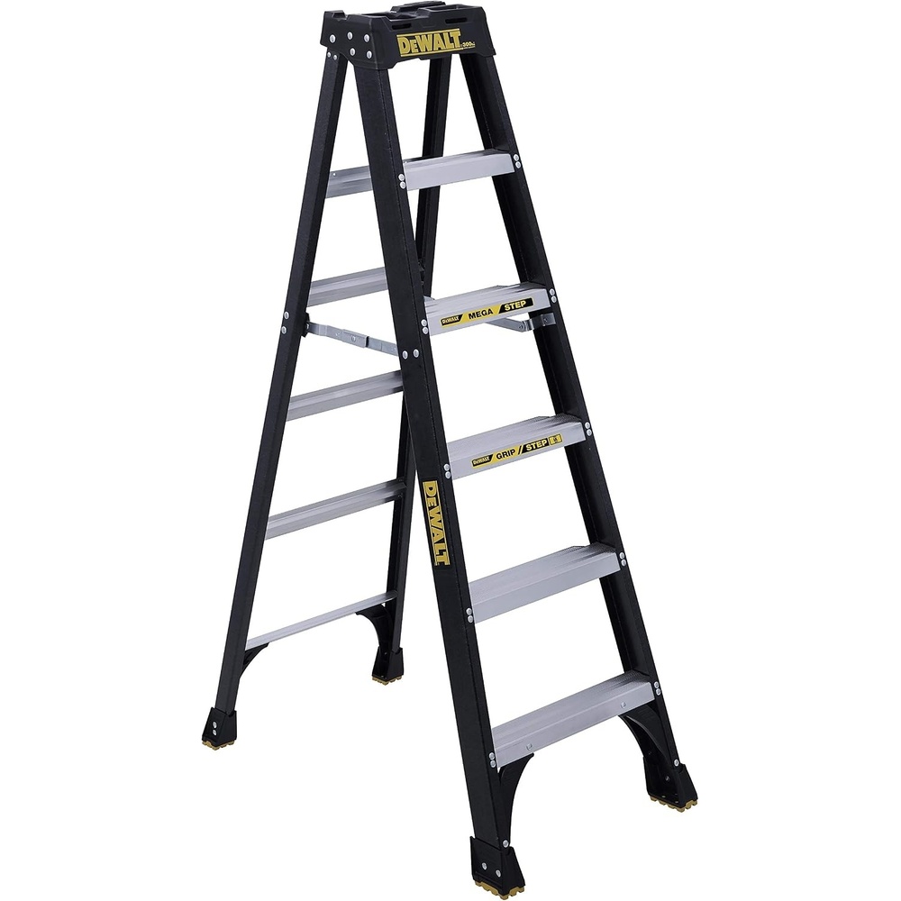 image:imageDeWalt Type IA 300lb Rated FG Stepladder 6 DXL3010066 feet
