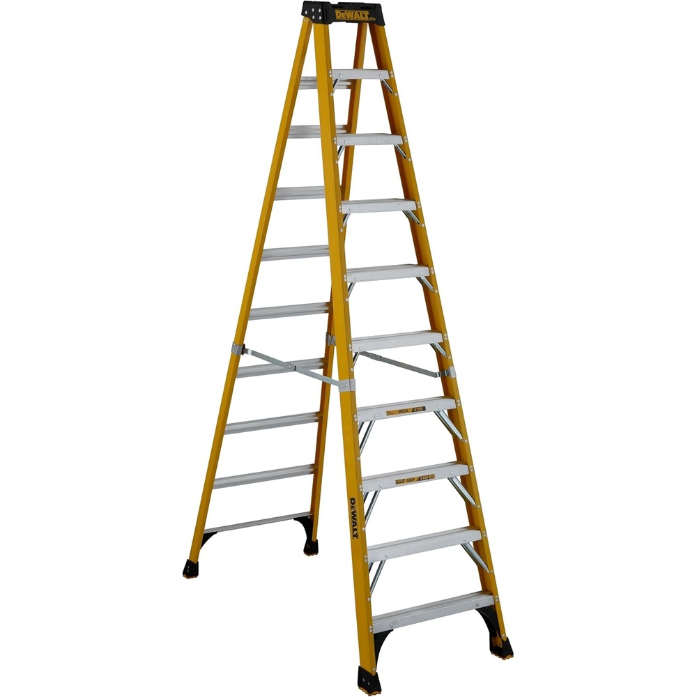 image:imageDeWalt Type IAA 375lb Rated FG Stepladder 10 DXL34101010 feet