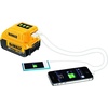 DEWALT 12V/20V MAX USB Charger with 2 Ports and State of Charge Indicator(DCB090)