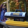 DEWALT 80000 Btu/h 2000 sq ft Forced Air Kerosene Portable Heater
