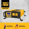 DEWALT DXAEPI1000 Power Inverter 1000W Car Converter with LCD Display: Dual 120V AC Outlets, 3.1A USB Ports, 12V DC Adapter, Battery Clamps(1000 Watt)