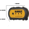 DEWALT DXAEWPC4 Fully Automatic 4 Amp 12V Waterproof Battery Charger/Maintainer with Cable Clamps