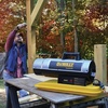 DEWALT DeWalt 50000 Btu/h 1250 sq ft Forced Air Diesel/Kerosene Heater