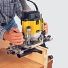 DEWALT Router, Plunge Base, Variable Speed, 3-HP (DW625)