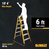 DeWalt 500lb Rated FG Stepladder 6′ DXL3810-06(6 feet)