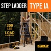 DeWalt Type IA 300lb Rated FG Stepladder 6′ DXL3010-06(4 feet)