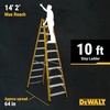 DeWalt Type IAA 375lb Rated FG Stepladder 10′ DXL3410-10(10 feet)