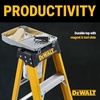 DeWalt Type IAA 375lb Rated FG Stepladder 10′ DXL3410-10(10 feet)