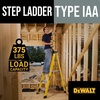 DeWalt Type IAA 375lb Rated FG Stepladder 10′ DXL3410-10(6 feet)