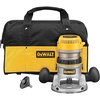 DEWALT DW616K 1-3/4 HP Fixed Base Router Kit , Yellow(Base Router)