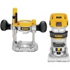 DEWALT Router Fixed/Plunge Base Kit, Variable Speed, 1.25-HP Max Torque (DWP611PK)(Compact router)