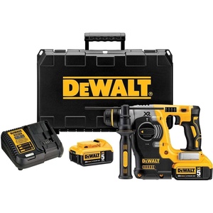 DEWALT DCH273P2 20V Max Brushless SDS Rotary Hammer with 5 Ah Batteries(Rotary Hammer)