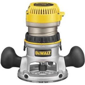 DEWALT Router, Variable Speed, Fixed Base, 2-1/4 HP (DW618K) , Yellow(Router)